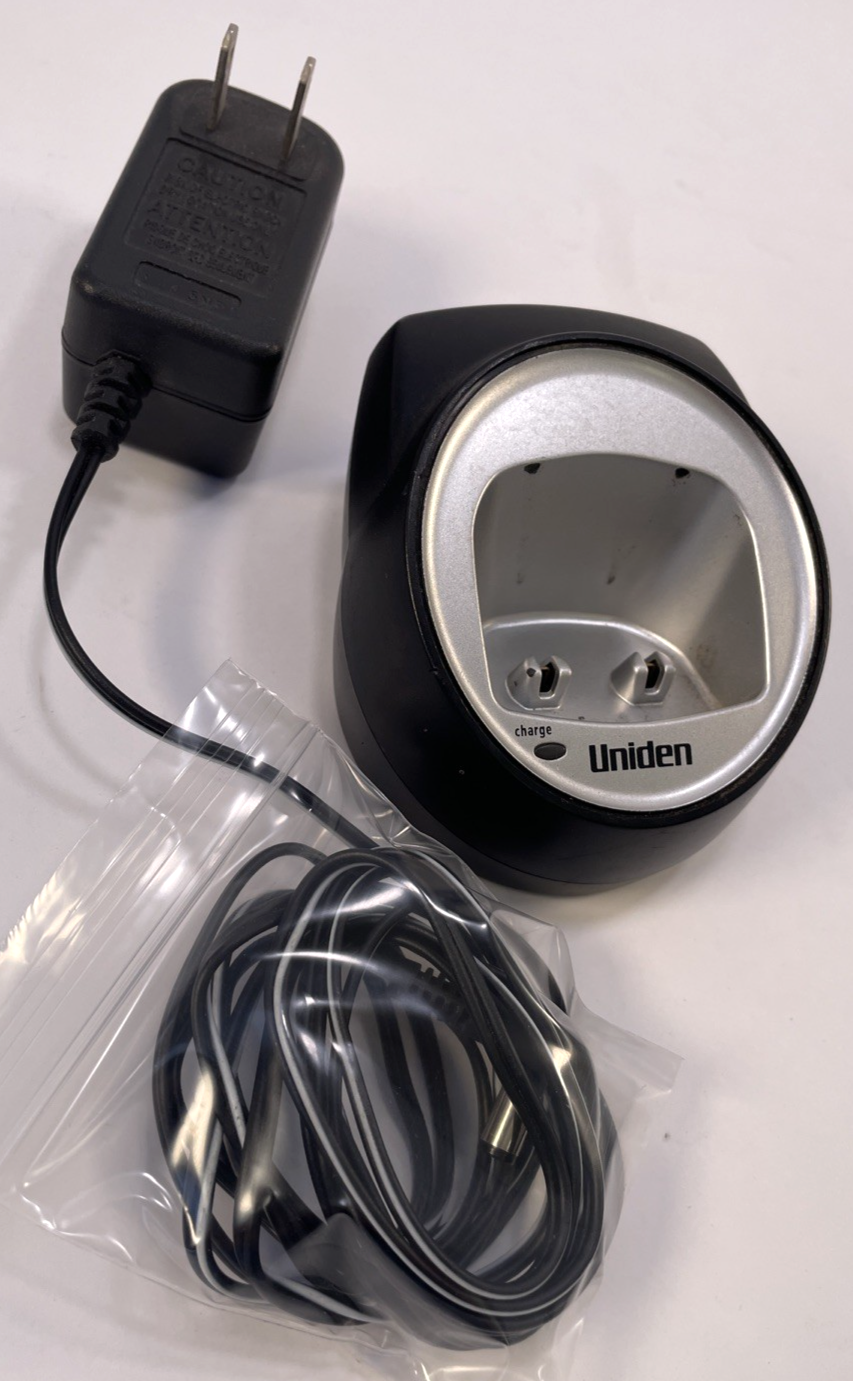 Uniden TCX800 Cordless Phone Handset Charger With AD-0005 AC Adapter         A00
