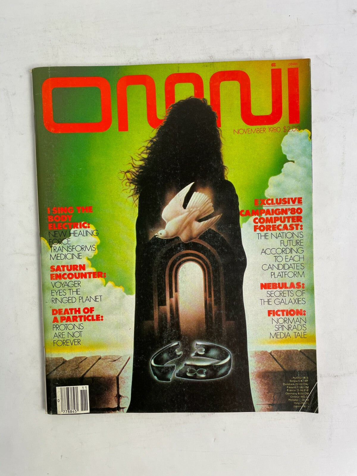 November 1980 Omni Magazine Exclusive Saturn Encounter Death of A Particle Body