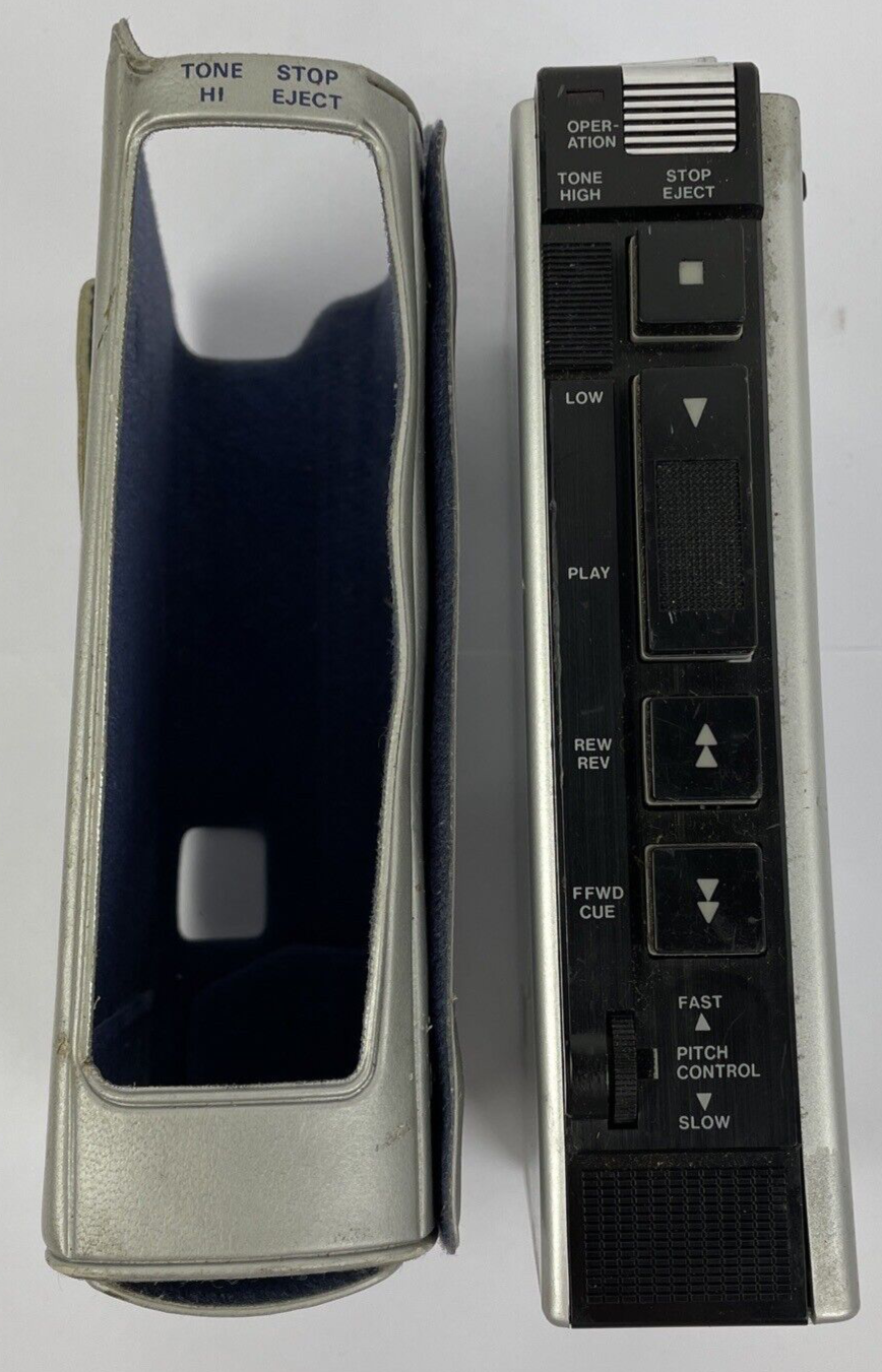 Sears Portable Cassette Recorder Model 564.21700150 w Case Made in Japan - RARE