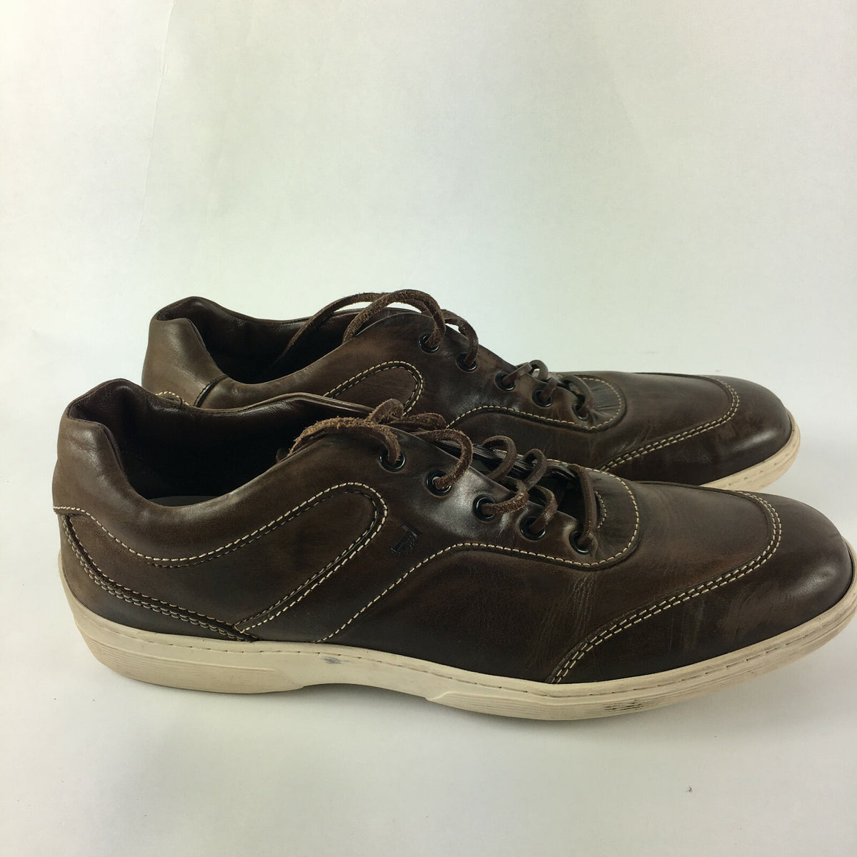 Genuine Tod's Stylish Sneakers Style Brown Shoes for Men Size 9 1⁄2