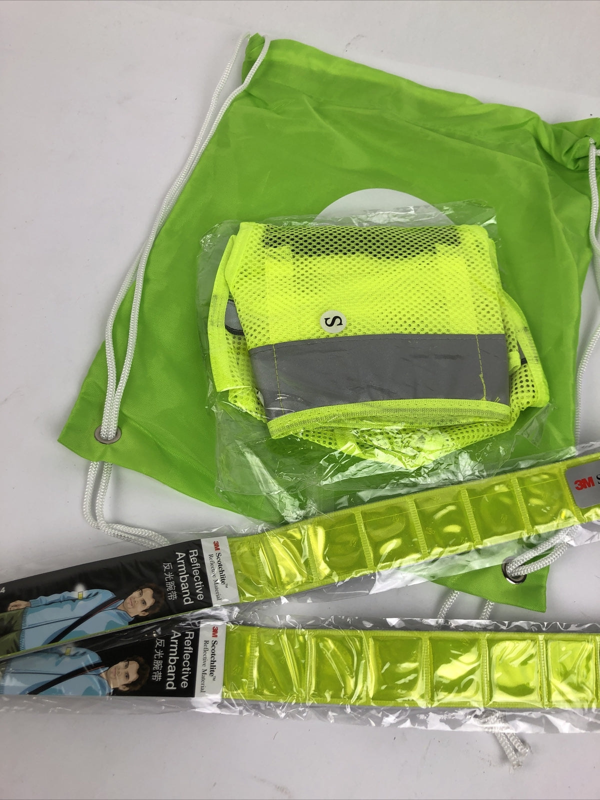 Roadrunner 360 degree reflective running vest for men and women high visibility