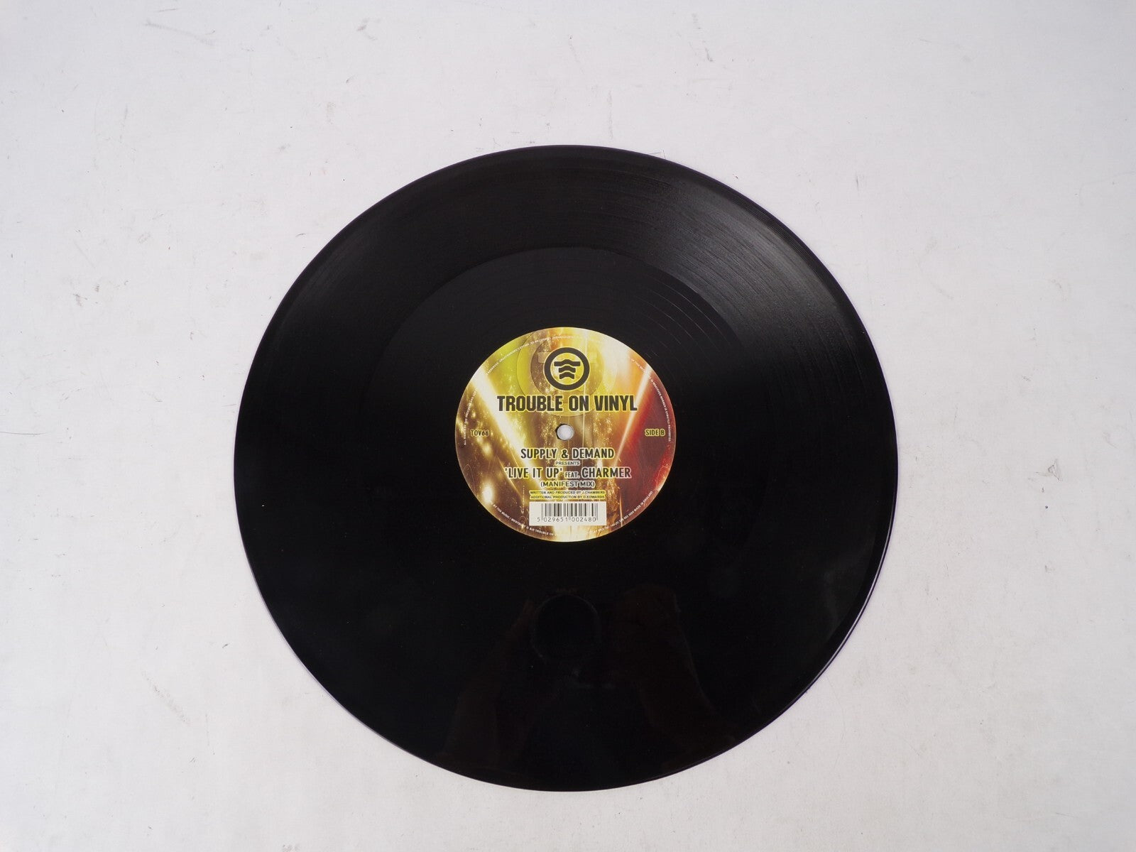 Trouble On Vinyl 'Live It Up' feat.Charmer Manifest Mix Vinyl Record