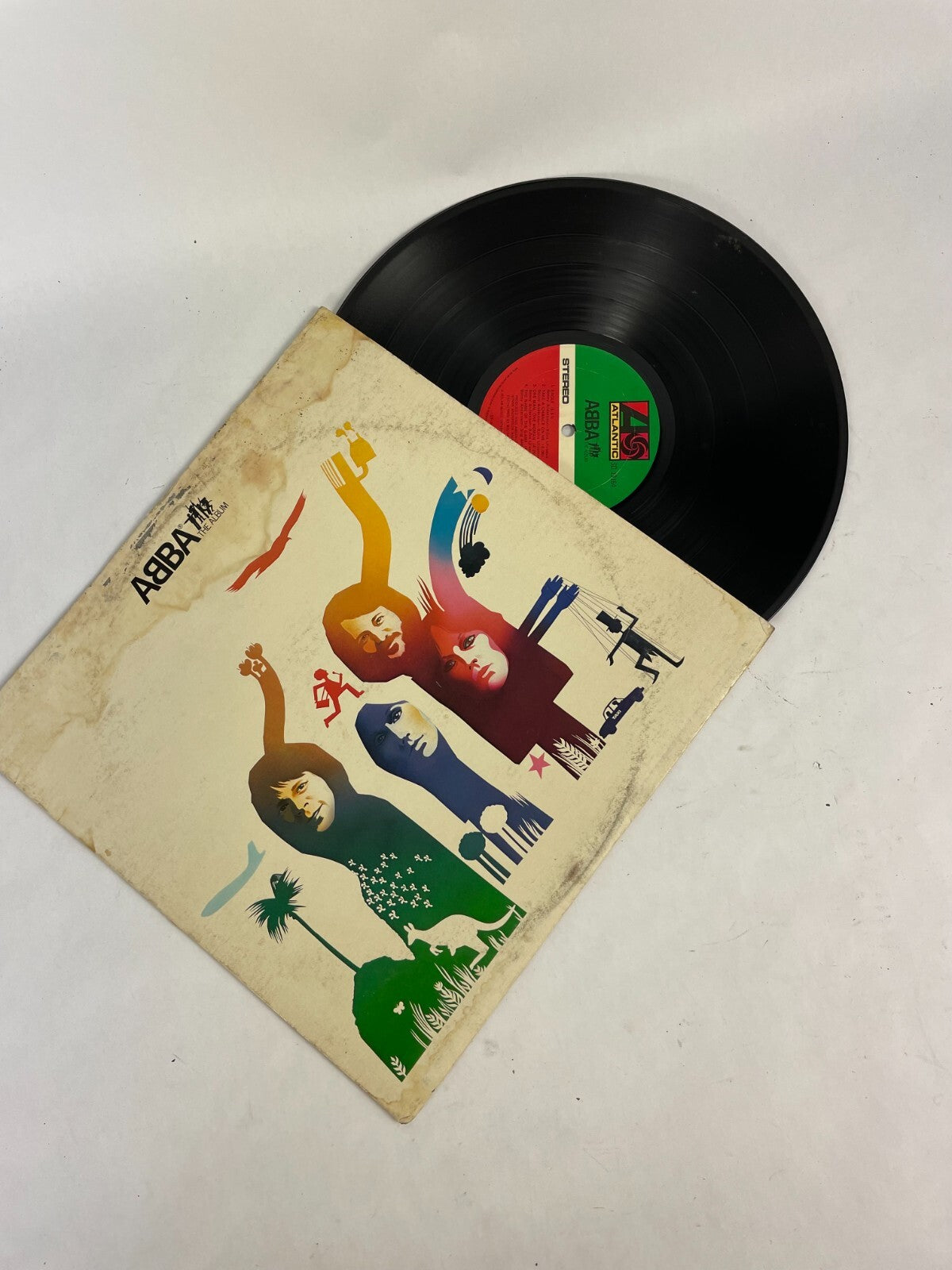 ABBA The Album One Man One Woman The Girl With The Golden Hair Vinyl Record