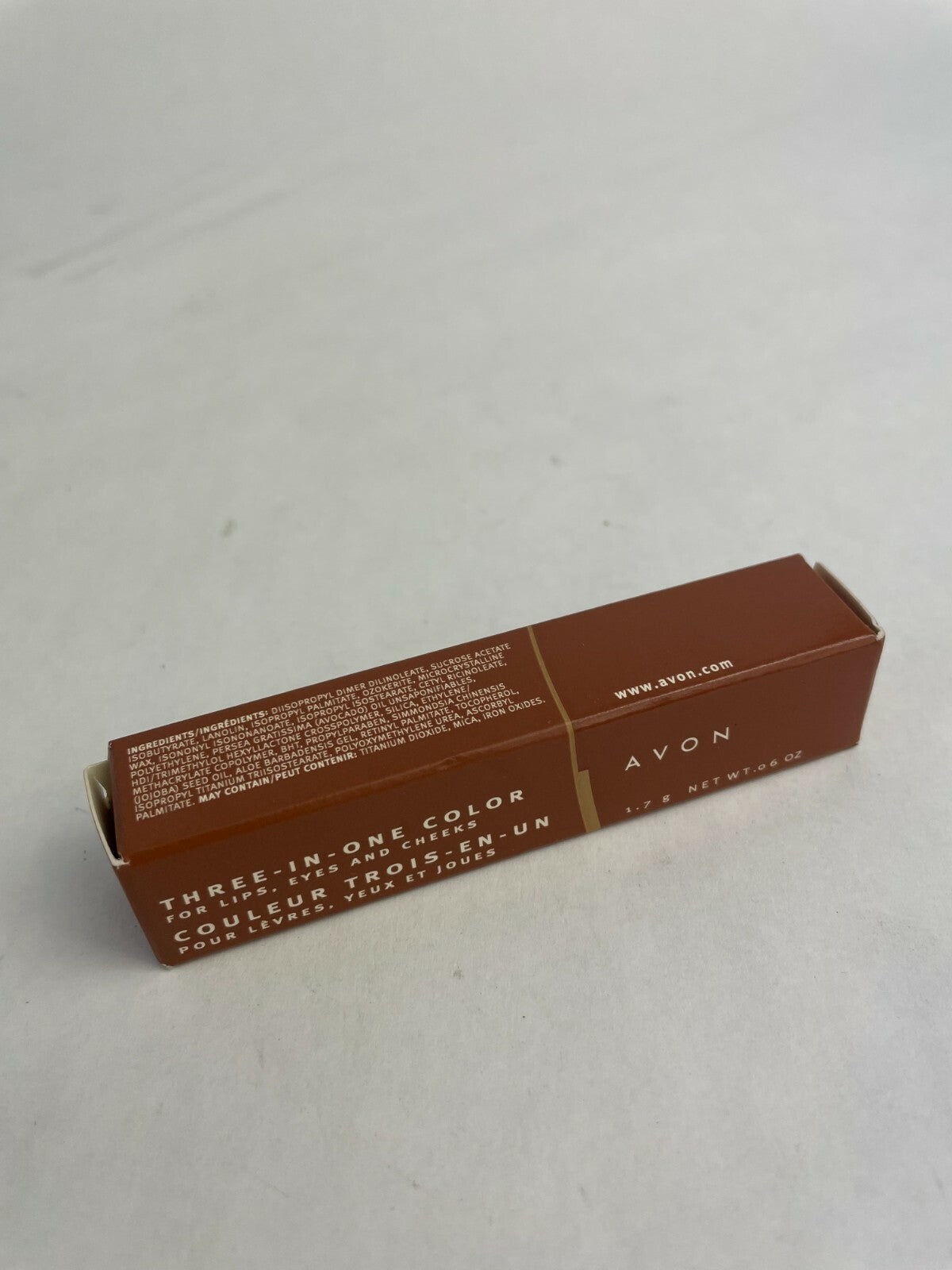 Avon Three In One Color For Lips Eyes And Cheeks Couleur Trois En-Un 1.7g Q1