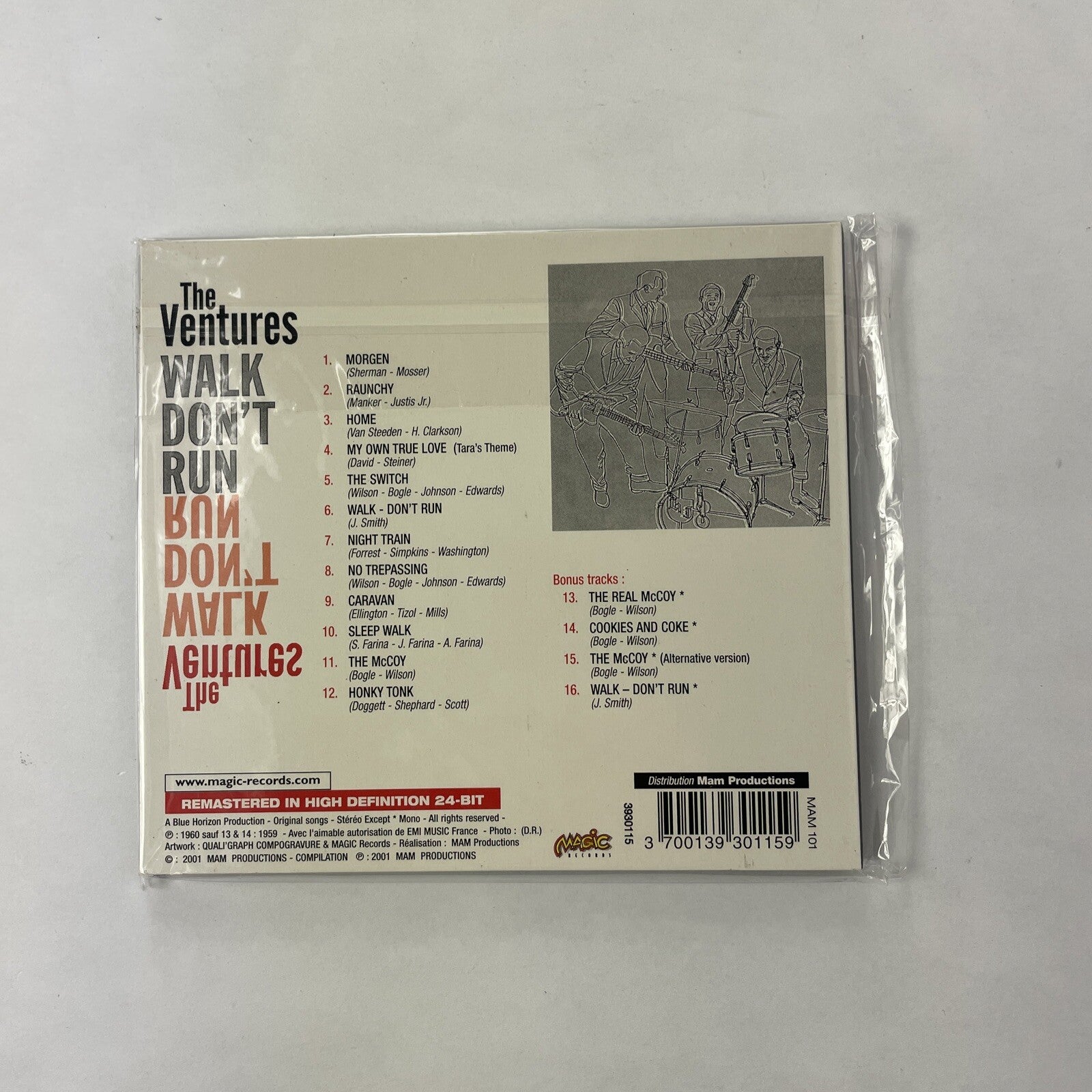 The Ventures - Walk Don't Run Vol. 2 CD French Import      #17