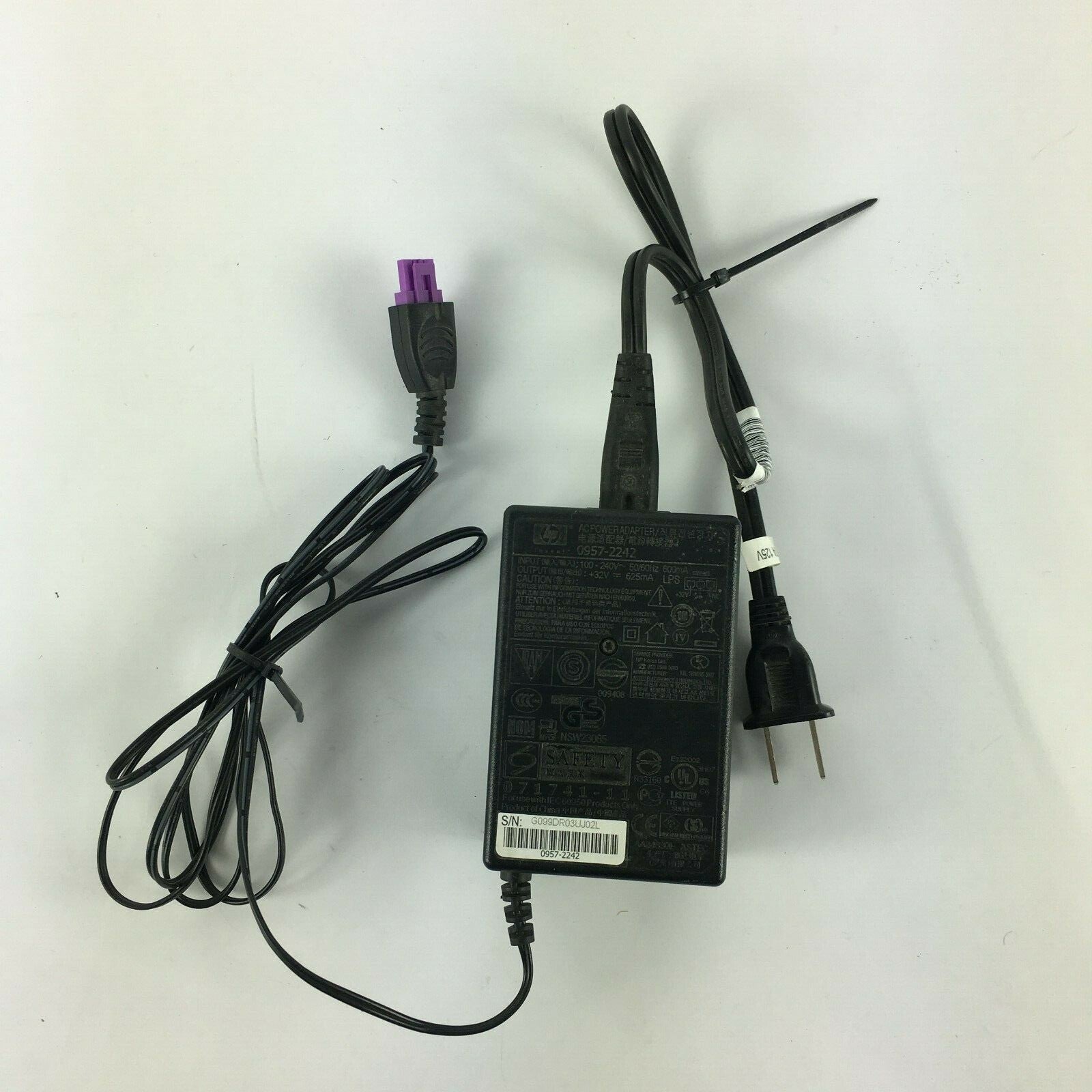 Genuine HP 0957-2242 Output 32 V 625mA Power Supply Adapter A25