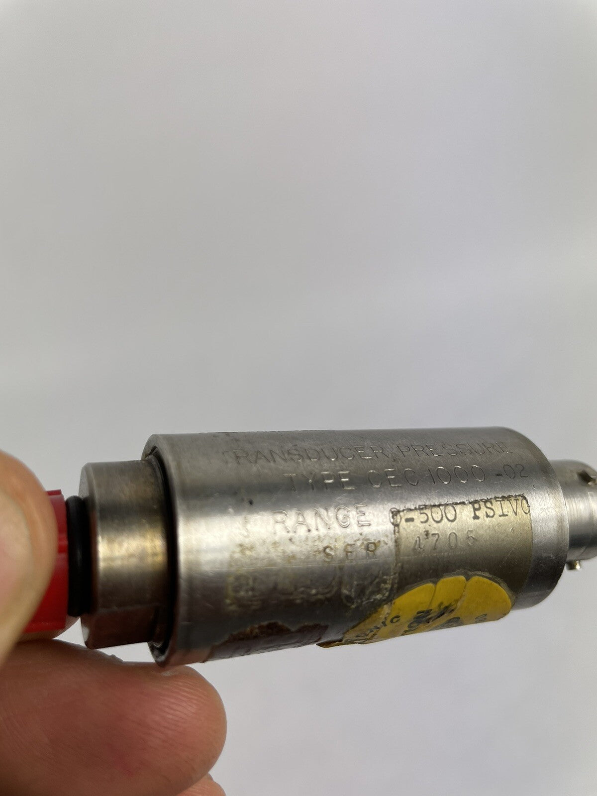 Bell & Howell CEC 1000-02 Pressure Transducer 0-500 PSIVG