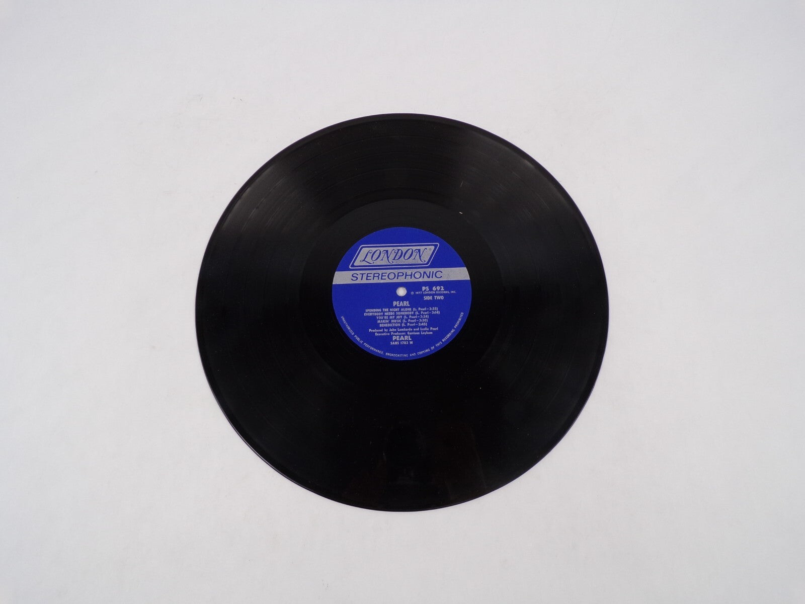 Pearl Nobody Home Two's A Party Love In Your Life  Vinyl Record