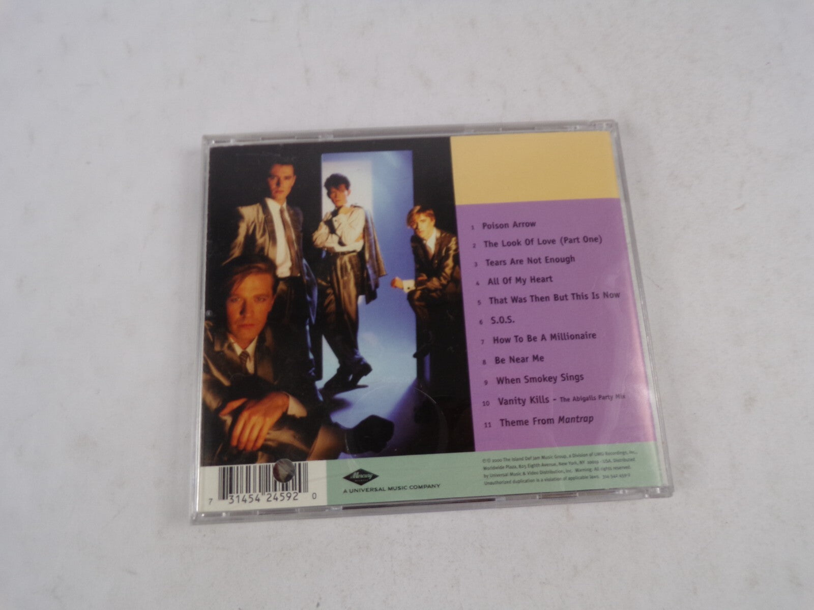The Best Of ABC The Millennium Collection Poison Arrow The Look Of Love TeaCD#31