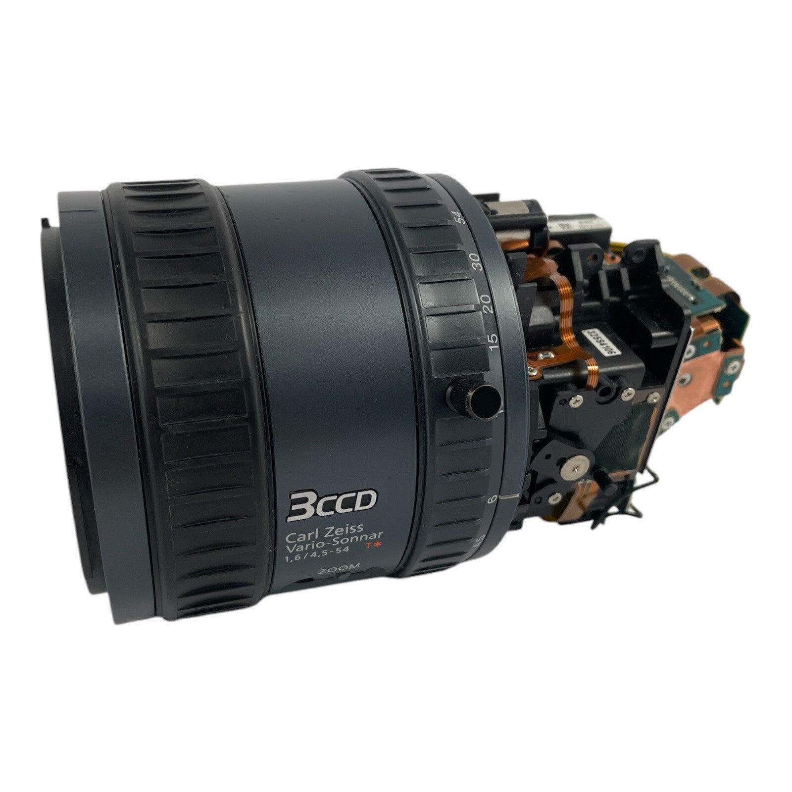 Sony HDR-FX1 Lens Assembly A-1094-910-A w/ Focus Ring, CCD Sensors & UV Lens