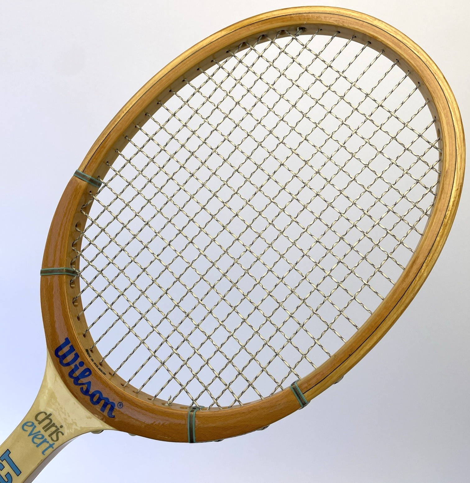 VINTAGE Wilson Chris Evert Select Tennis Racquet Wood  4 1/2" Grip - Near Mint