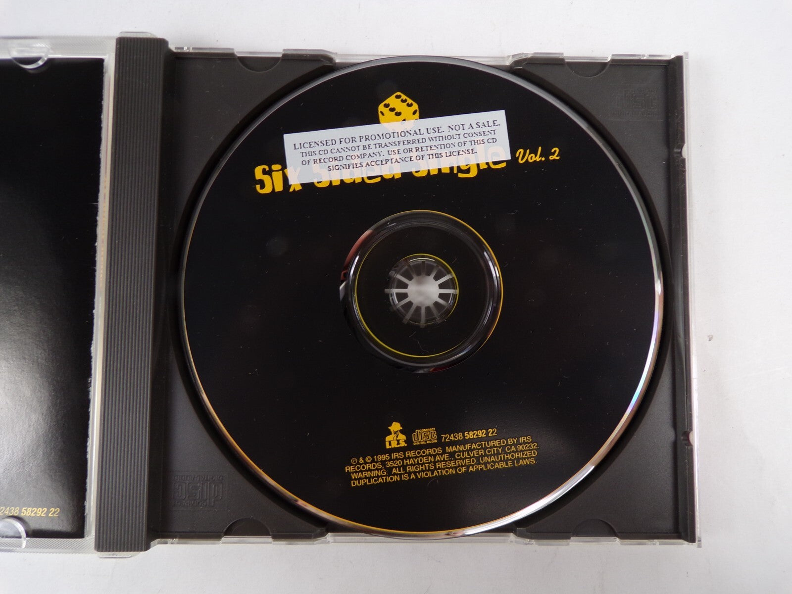 Six Sided Single Vol 2 Seven Suits Still Sprog Face Still Big Rubber CD #30
