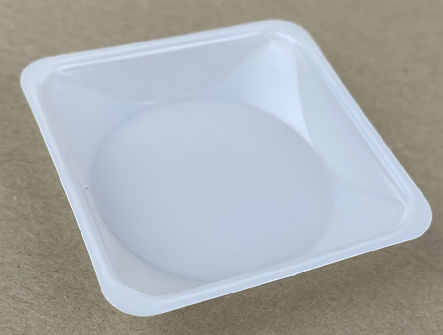 500 x Fisher Brand Antistatic Weighing Dish 12mm Polystyrene Dishes 08-732-112