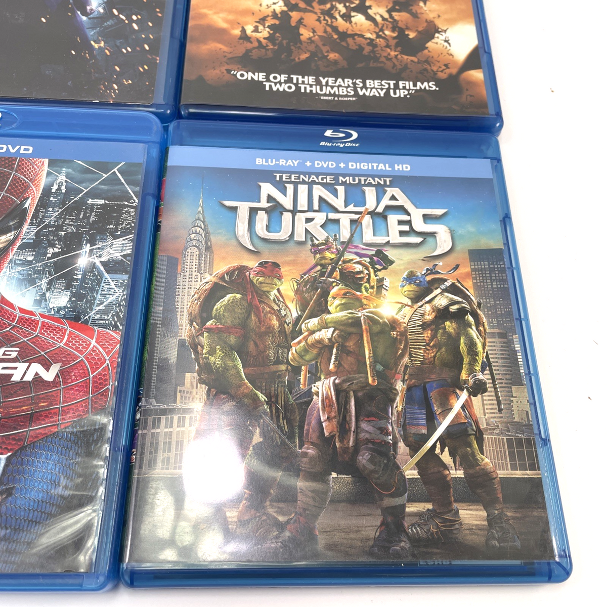 8 DC Animated Blu-ray Lot Batman, Suicide Squad, Spiderman, Ninja Turtles, X-Men