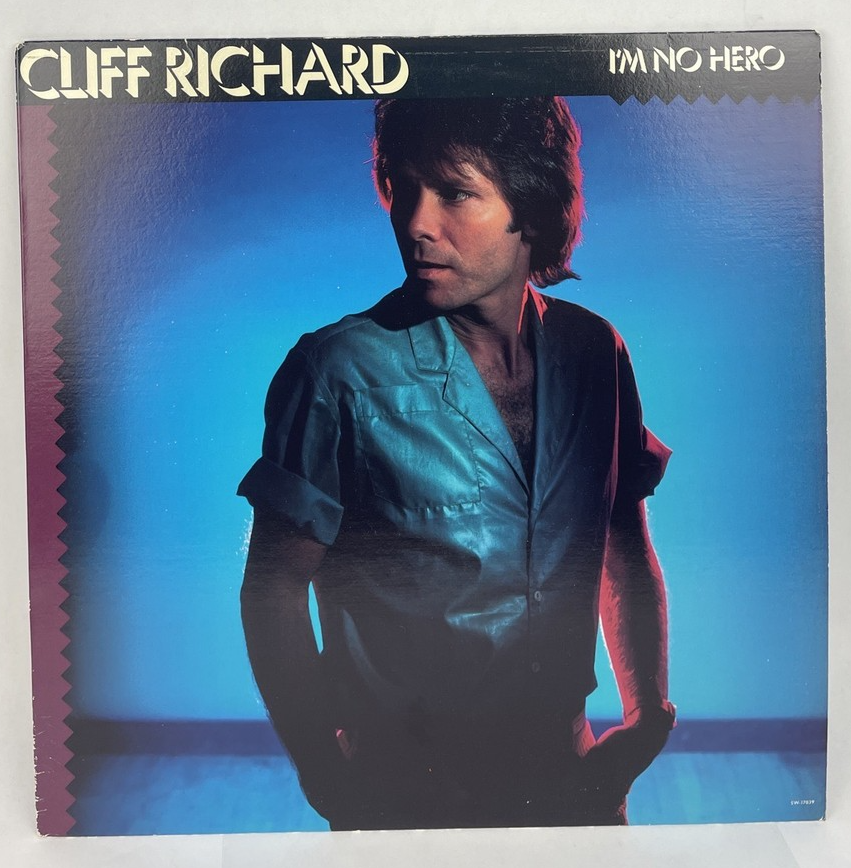 Cliff Richard " I'm No Hero " LP Record Vinyl EMI Records SW-17039 1980