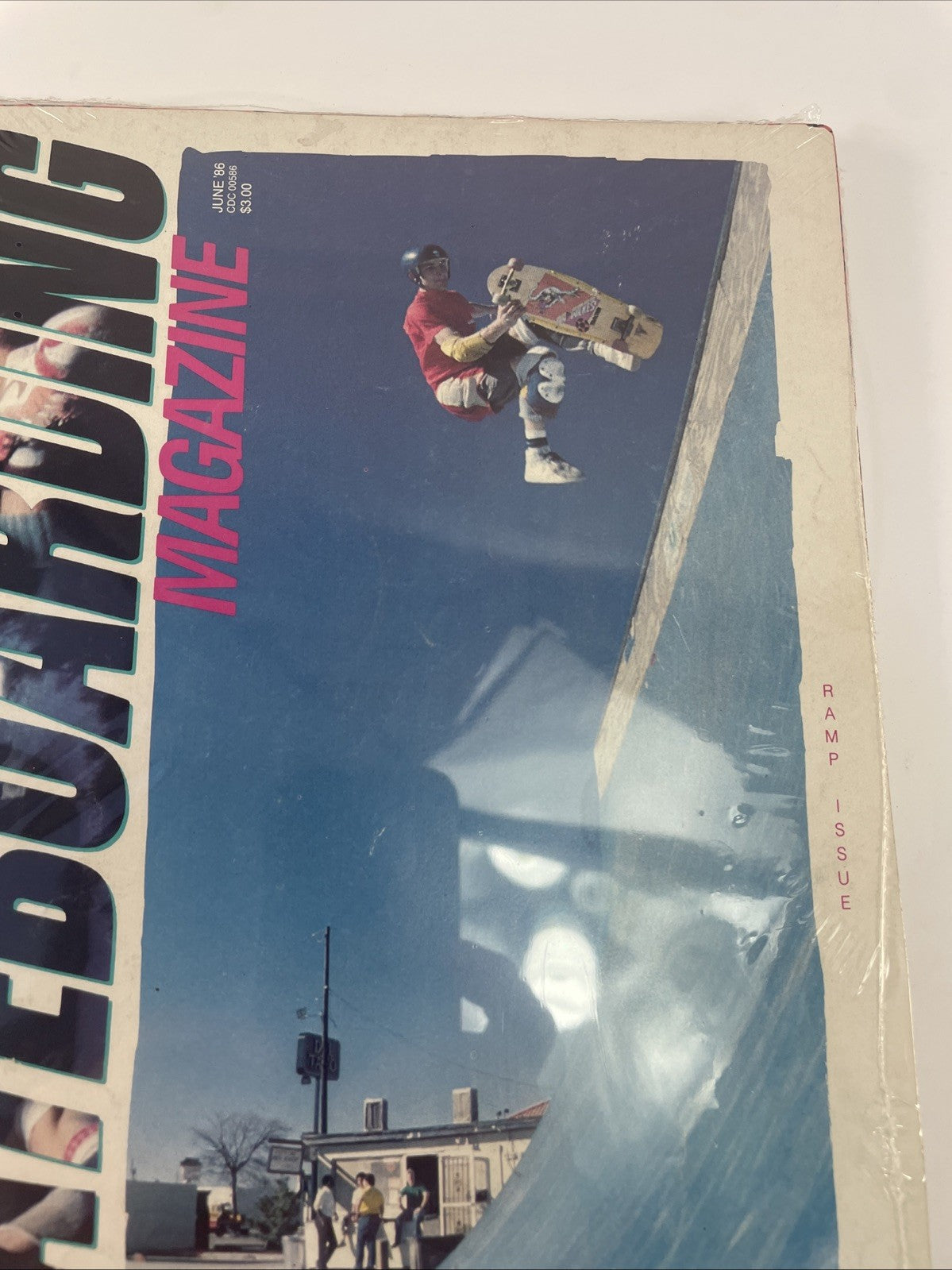 TRANSWORLD SKATEBOARDING MAGAZINE June 1986 Dan Wilkes Cover Neil Blender