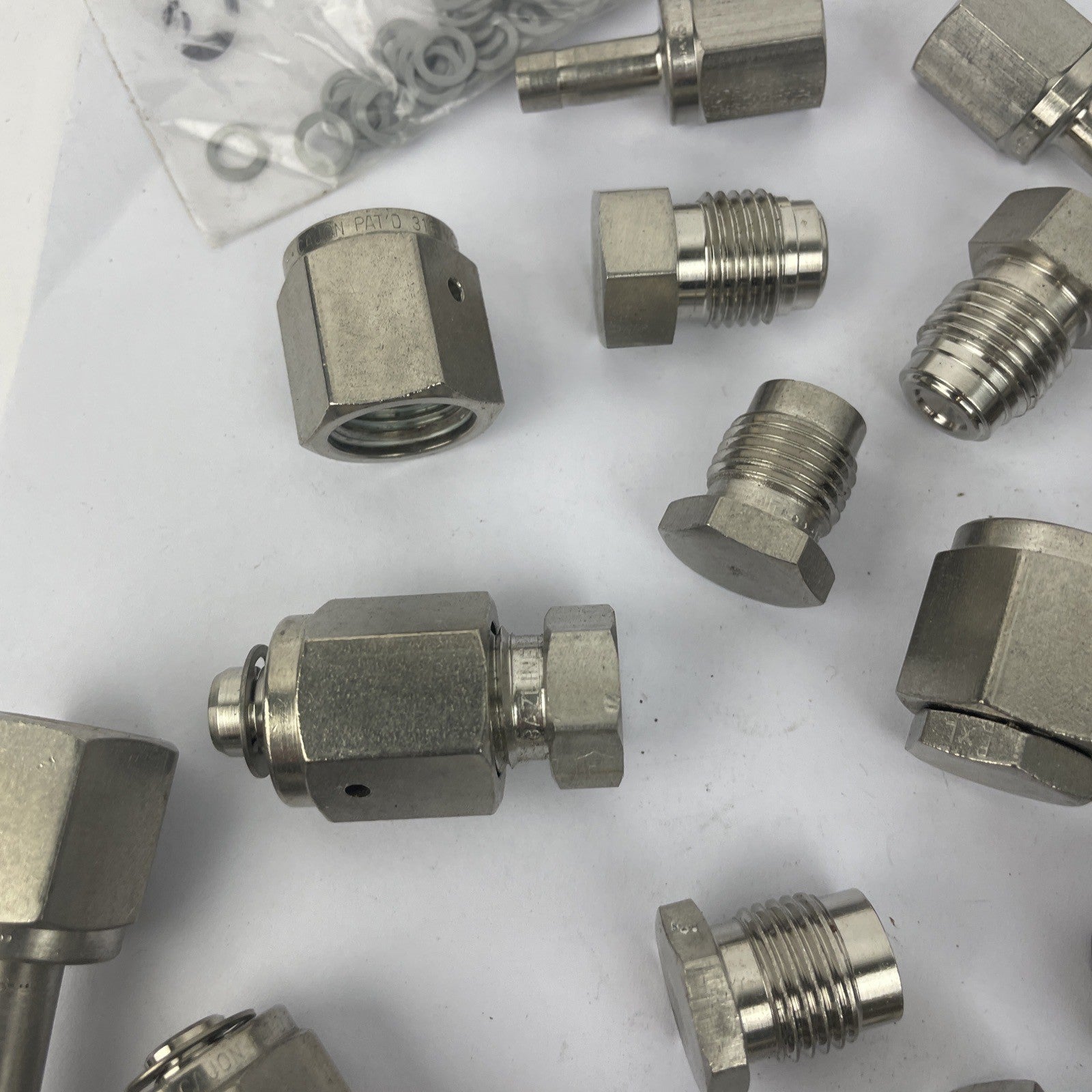 CAJON / Swagelok Stainless Steel Compression Fitting Lot 316 SS 35+ PIECE LOT