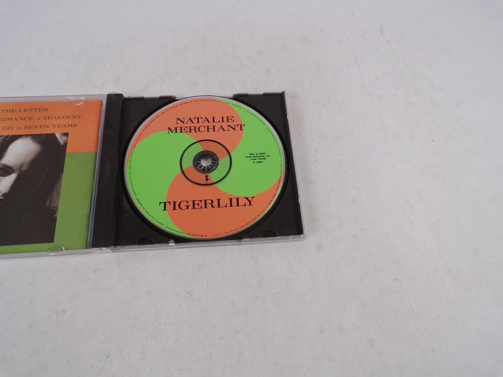 Tigerlily Natalie Merchant San Andreas Fault Wonder Beloved Wife River CD#34
