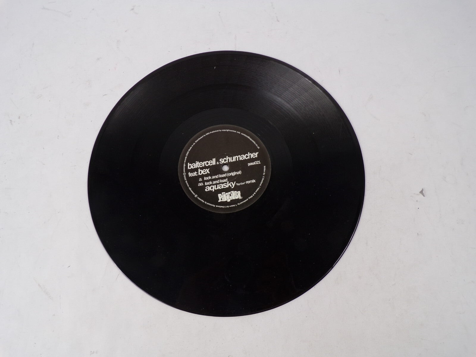 Baitercell & Schumacher feat.Bex Lock and Load Aquasky Top Gun Vinyl Record
