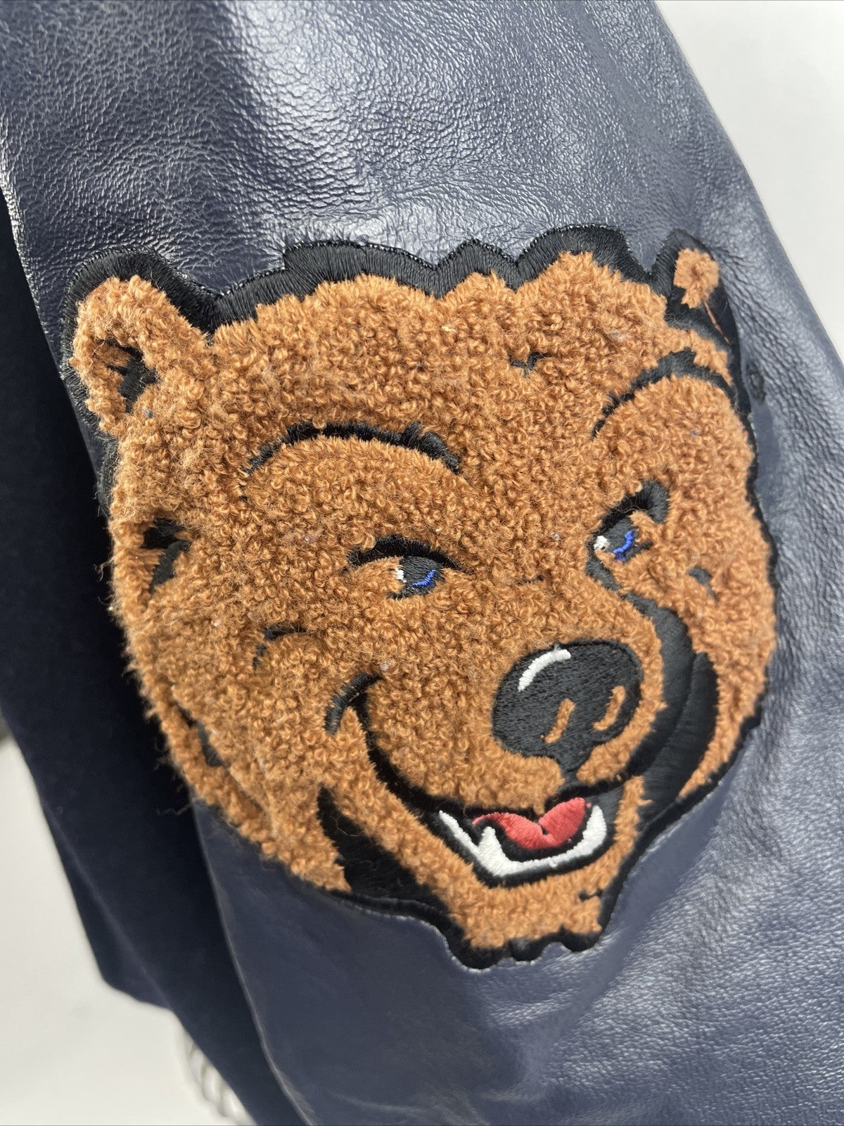 VTG 90's UCLA Bruins Wool Leather Letterman Varsity Jacket Large Reversible VGC