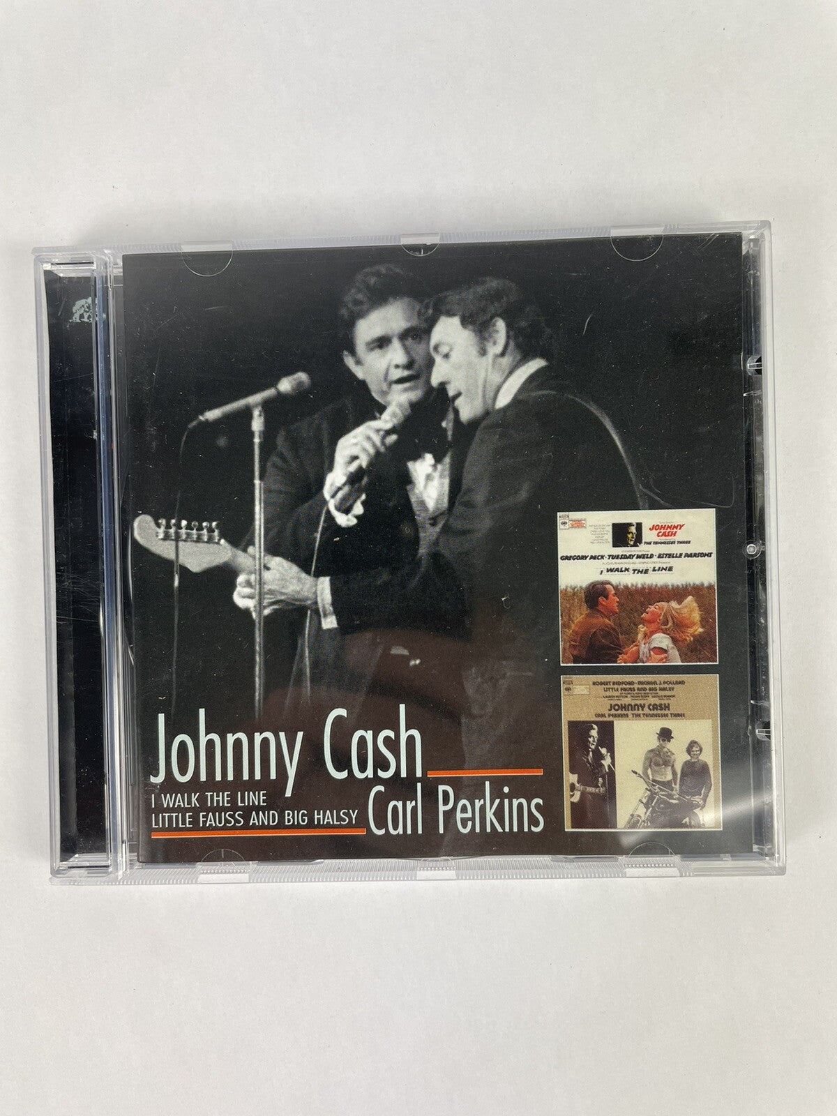 Johnny Cash/Carl Perkins  I Walk The Line/little Fauss & Big Halsy CD Import  #6