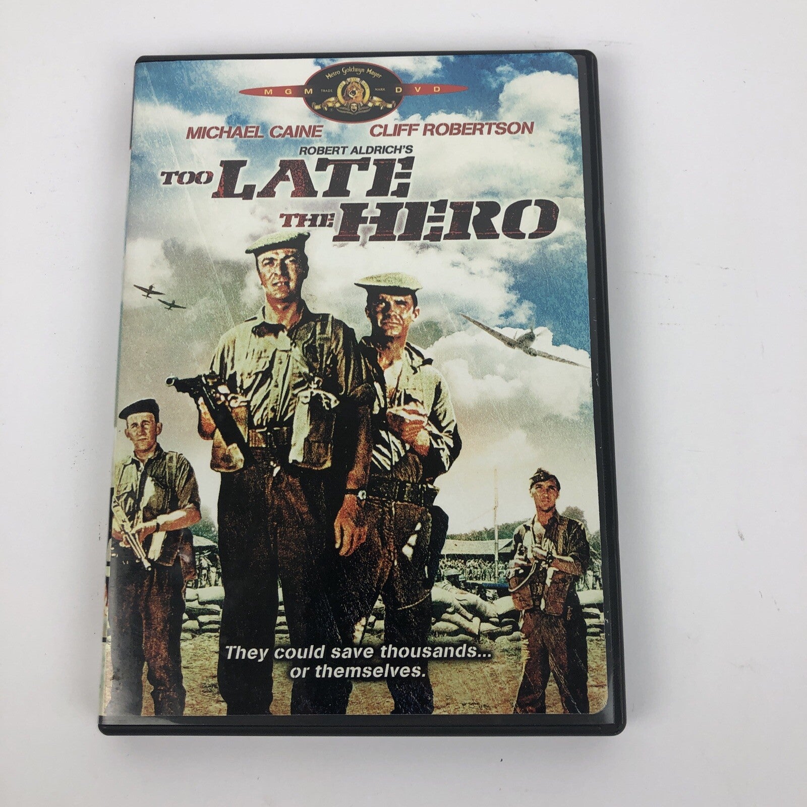 Too Late the Hero (DVD, 1970) NEW  Michael Caine  Cliff Robertson - MINT DISC