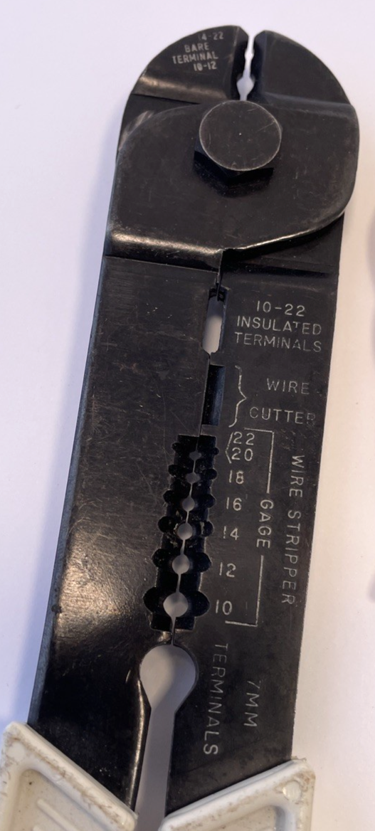 Lot Of 2 x Wire Strippers / Cutters A.W.G. Whitaker U.S.A. * Very Sharp