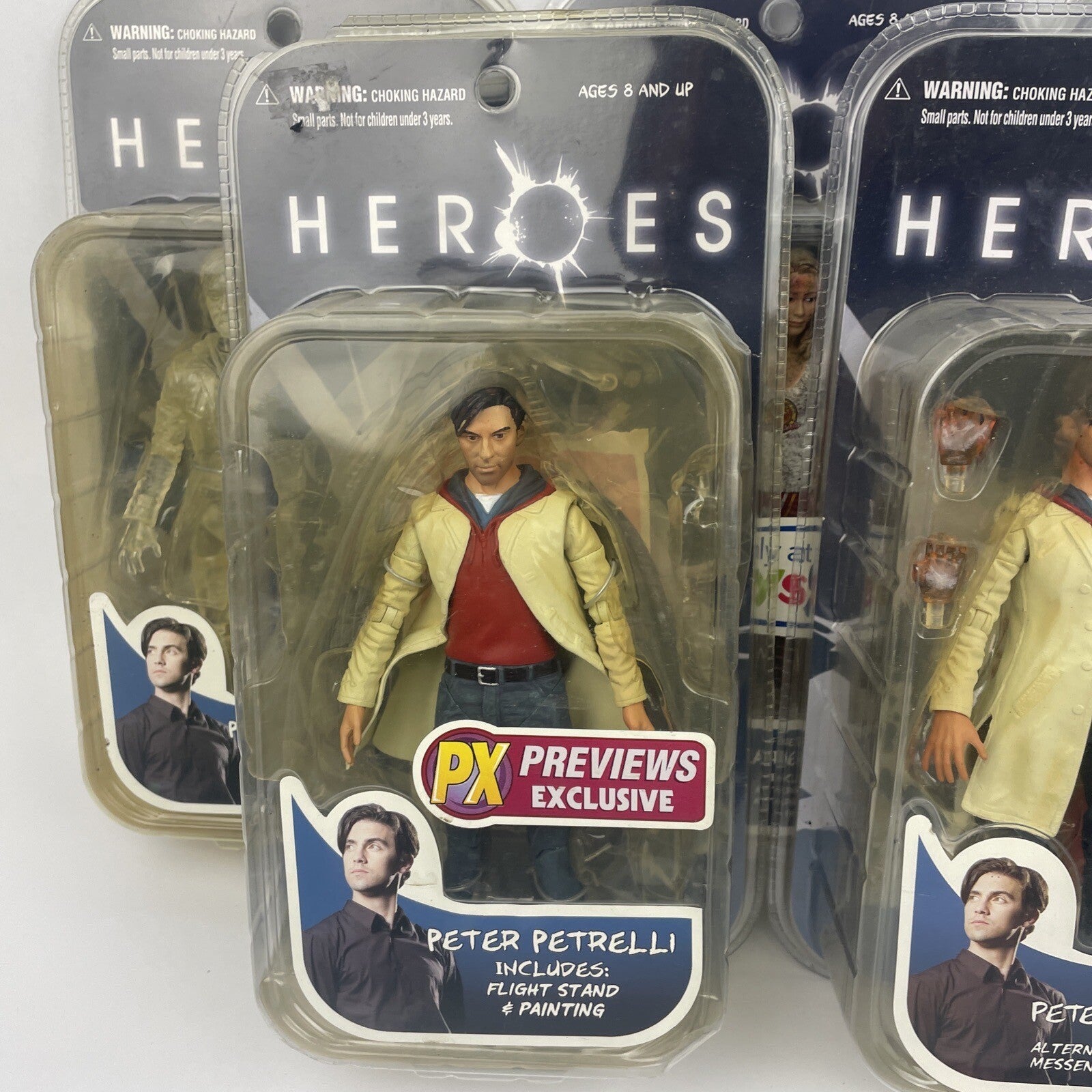 Lot of 12 Heroes Action Figures, Claude, Mohinder Suresh, Jessica Sanders - LOOK