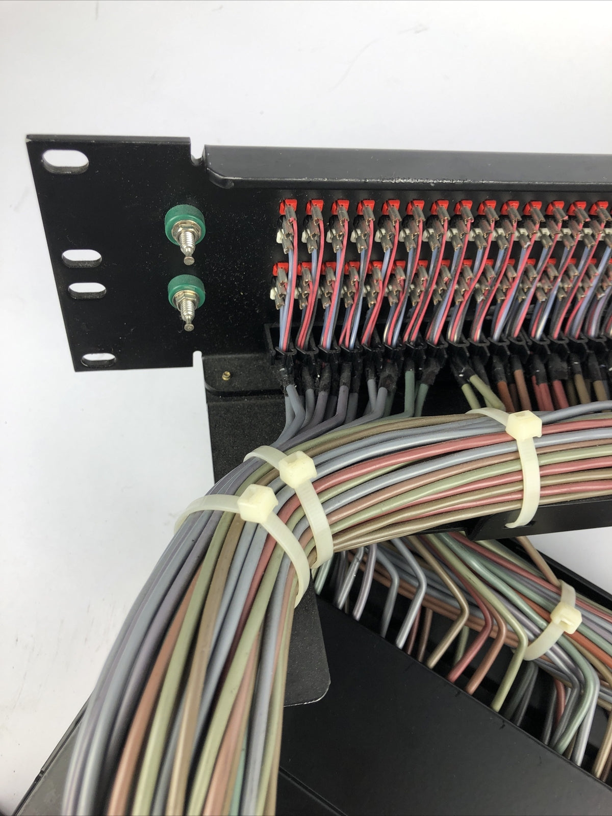 ADC 96 Bantam TT patchbay connected  to ADC UP-96NMKII  PPC RACKMOUNT PATCHBAY 4