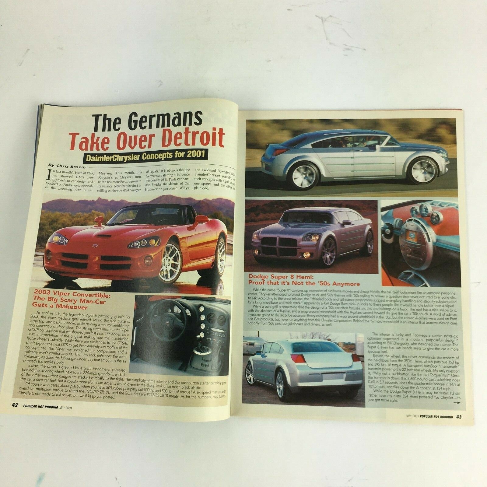 May 2001 Hot Rodding Magazine Torque Down Low! Impressive Boost From Twin Screw