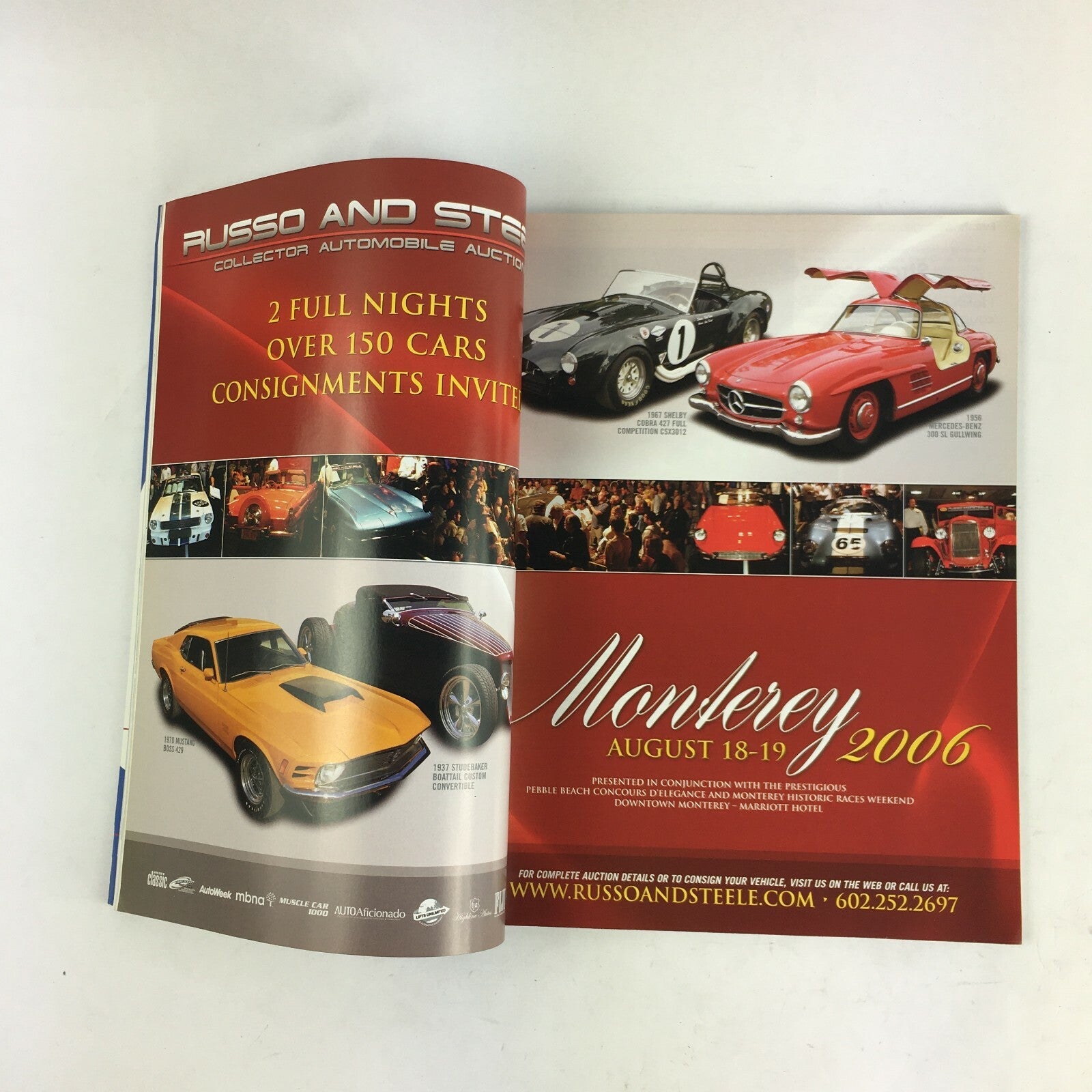 August 2006 Sports Car Market Magazine The Snake Strikes '58 Impala Lambo