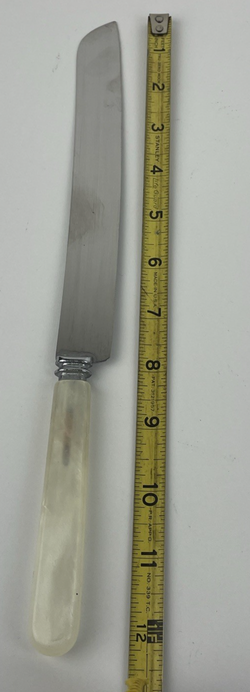 Treasure Masters Bread Cake Knife Stainless Steel Made In Sheffield England VTG