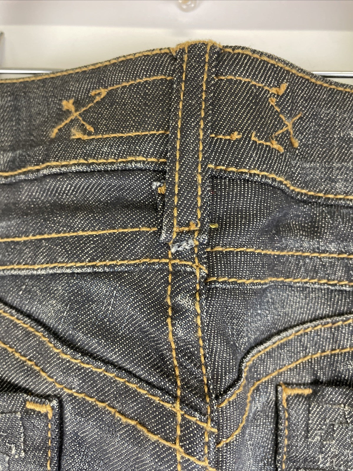 Desert Blue Premium Denim Legging Jeans Dark Rinse Women’s Low Rise - NWOT