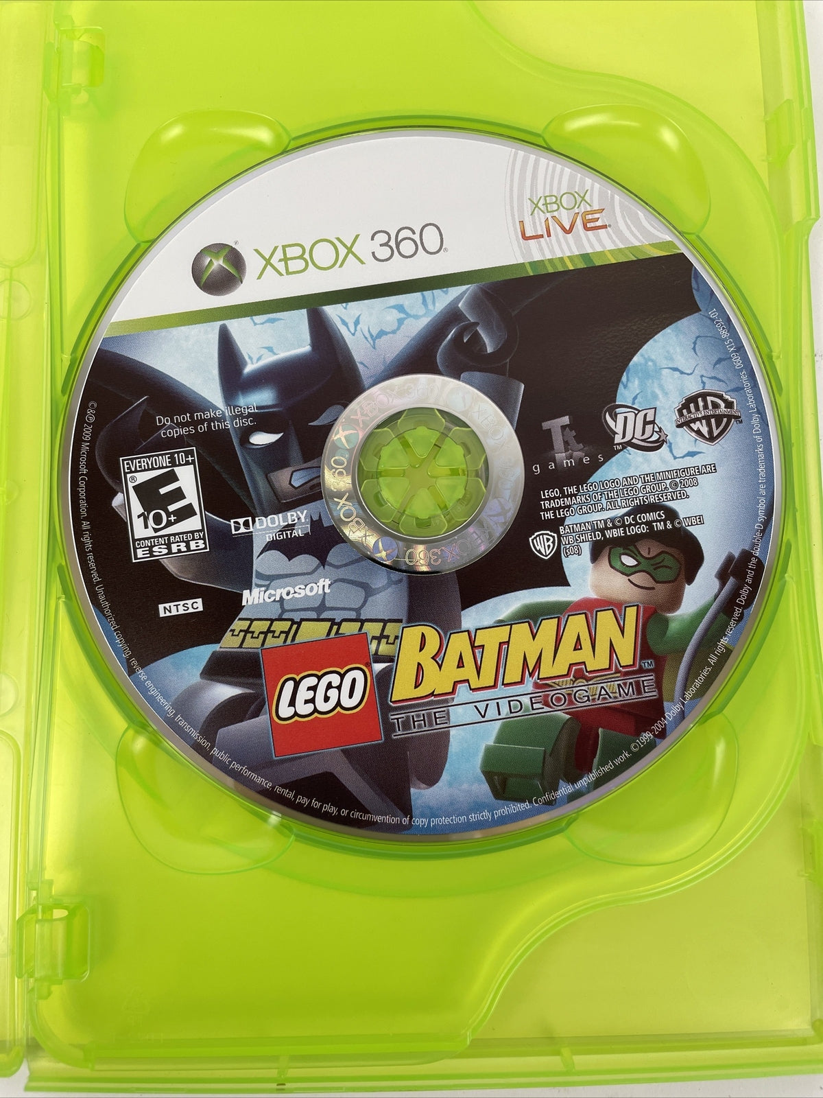 LEGO Batman : The Videogame / Pure 4 Wheel MC Quadrunner - Xbox 360 Game NTSC