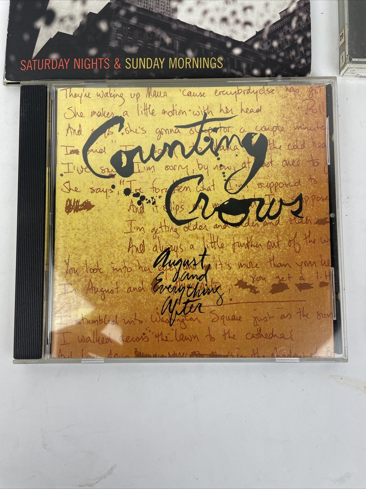 4 x COUNTING CROWS Audio CD LOT - Hard Candy - August & Everything After - SN&SM