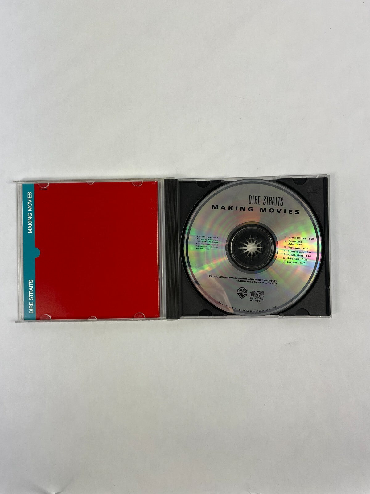 Dire Straits Making Movies Tunnel Of Love Skateaway Hand In Hand Les Boys CD#72