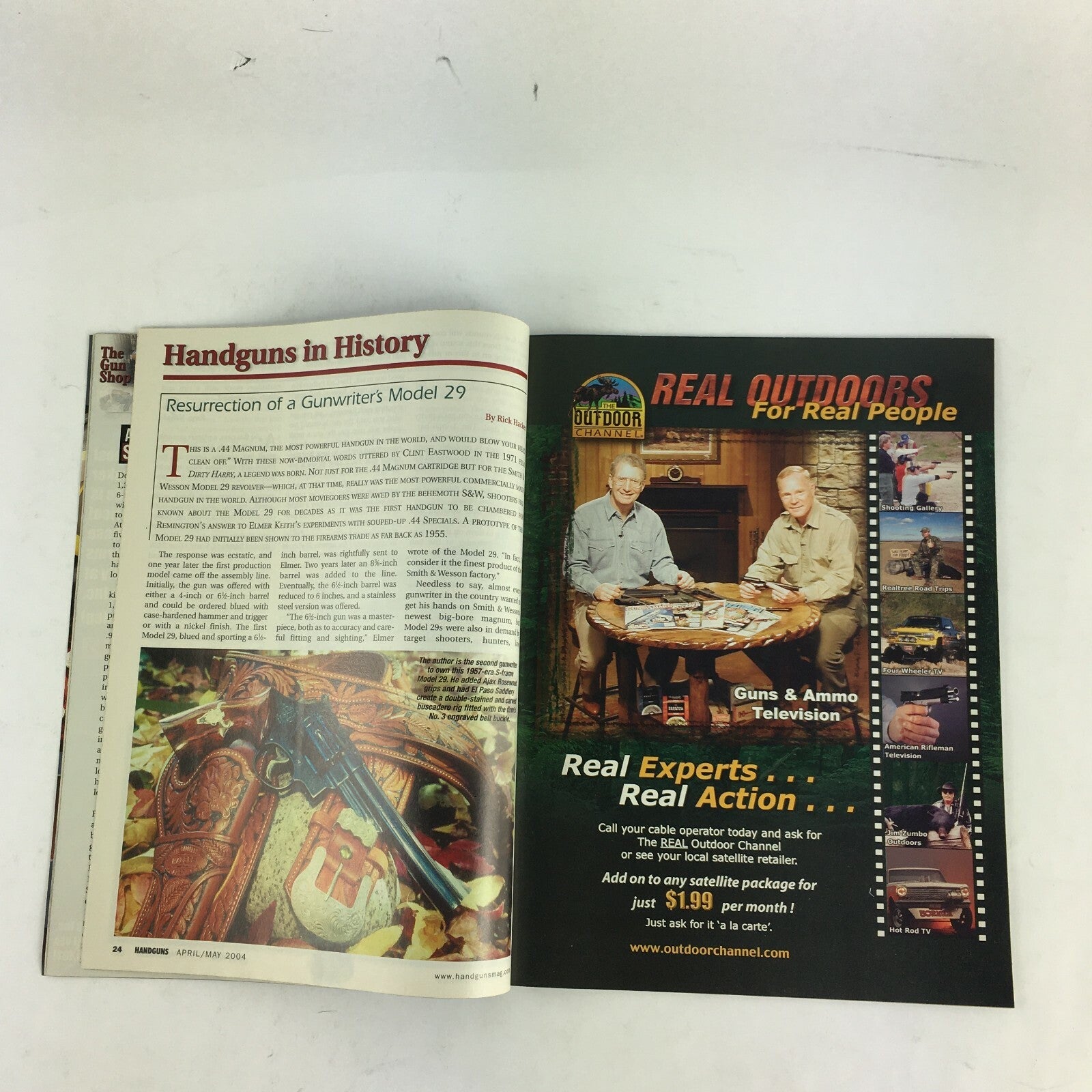 May 2004 Guns&Ammo Handguns Magazine Rock Solid.45 1911 From Sigarms SW99 .45ACP