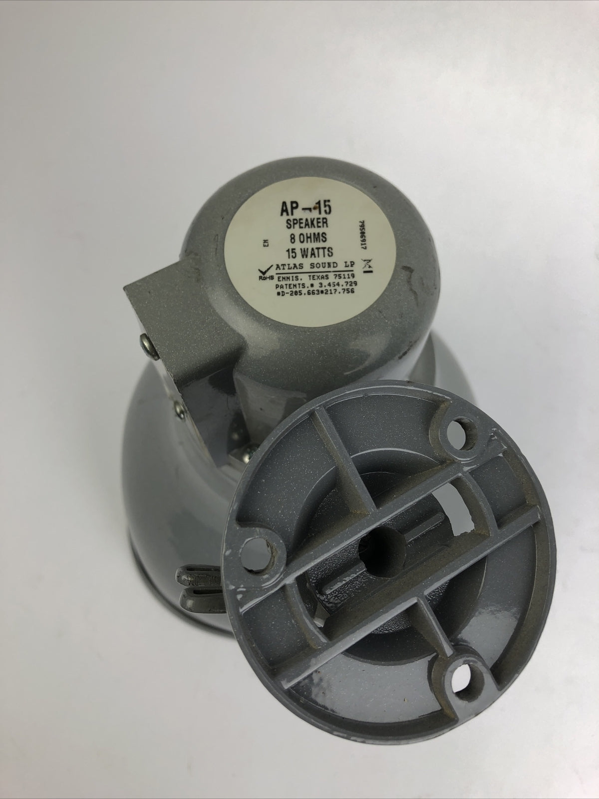 Atlas Sound LP USA AP-15 Horn Speaker, Loudspeaker - 8 OHMS 15 WATT          A