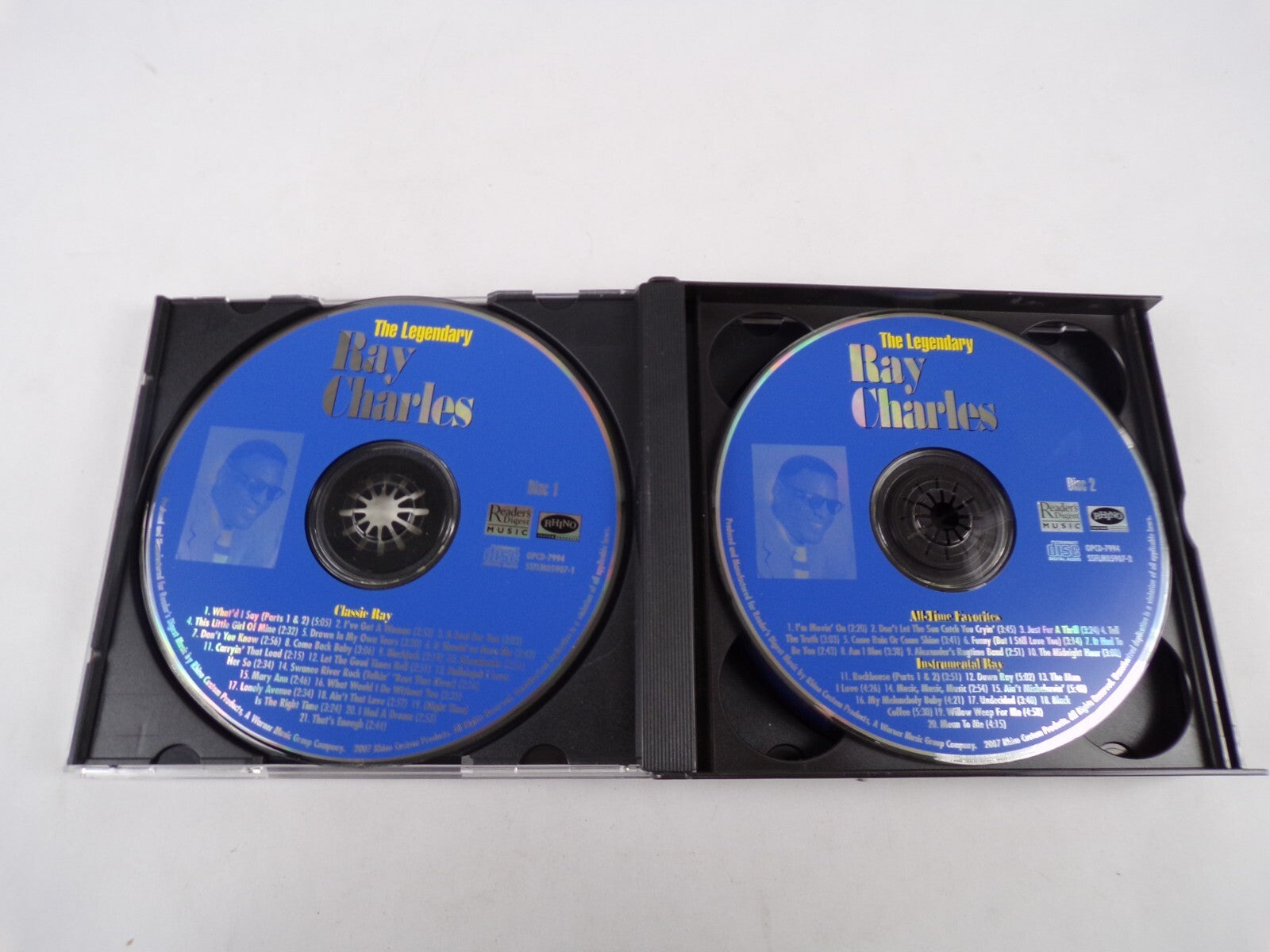 The Legendary Ray Charles What'd I Say Part 1 & 2 A Fool For You CD#35