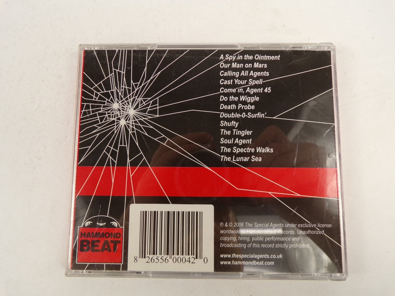 The Special Agents Bulletproof Beat Our Man On Mars Shuffy The Tingler CD#44