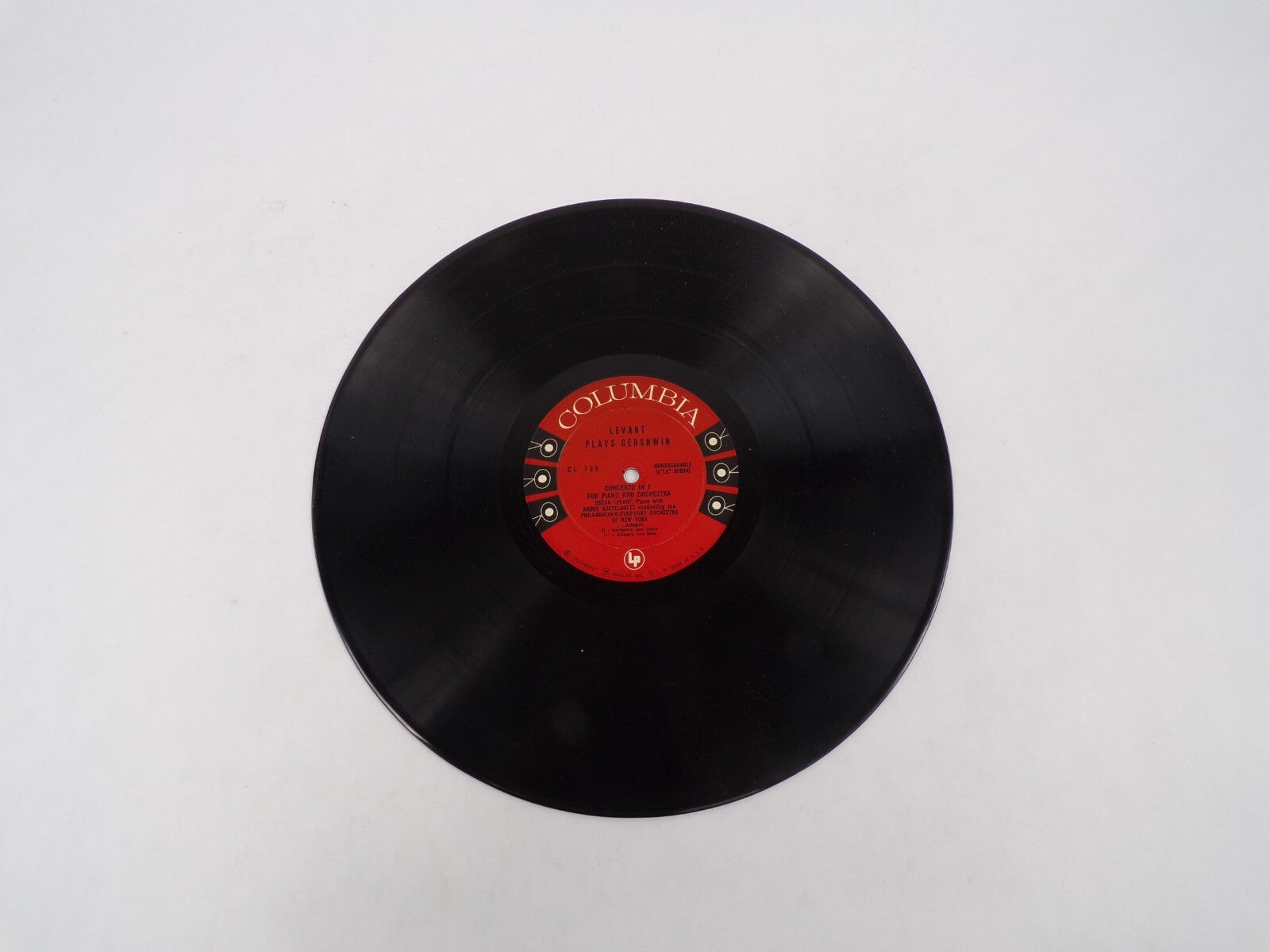 Levant Plays Gershwin Rhapsody In Blue An American In Paris Vinyl Record