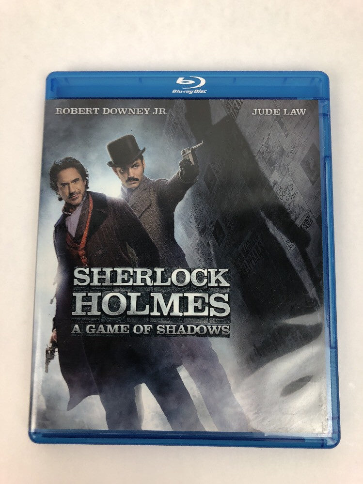 Sherlock Holmes A GAME OF SHADOWS Blu-Ray Disc + DVD Fast Free Shipping