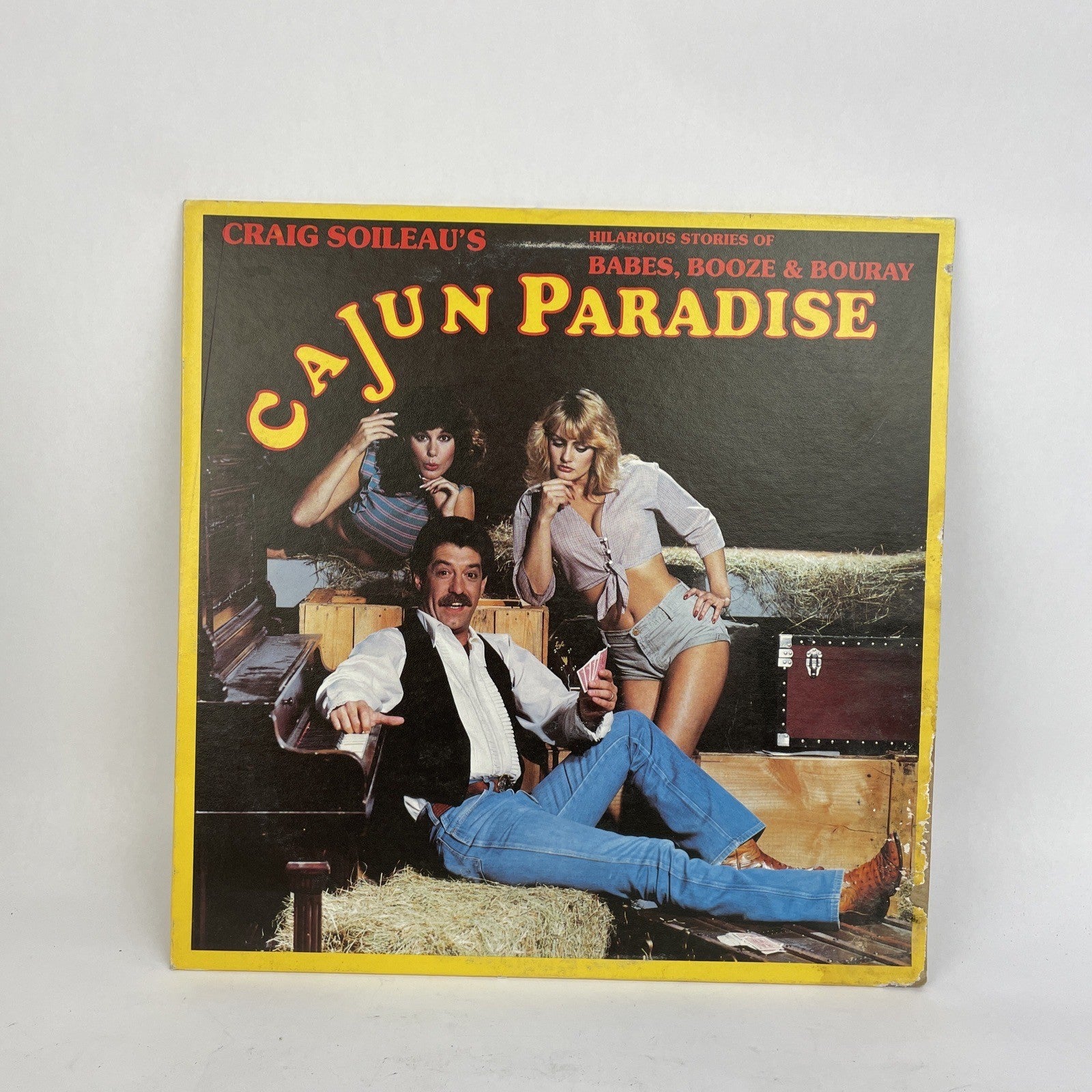 Craig Soileau *Cajun Paradise * - Stories of Babes, Booze & Bouray LP Record