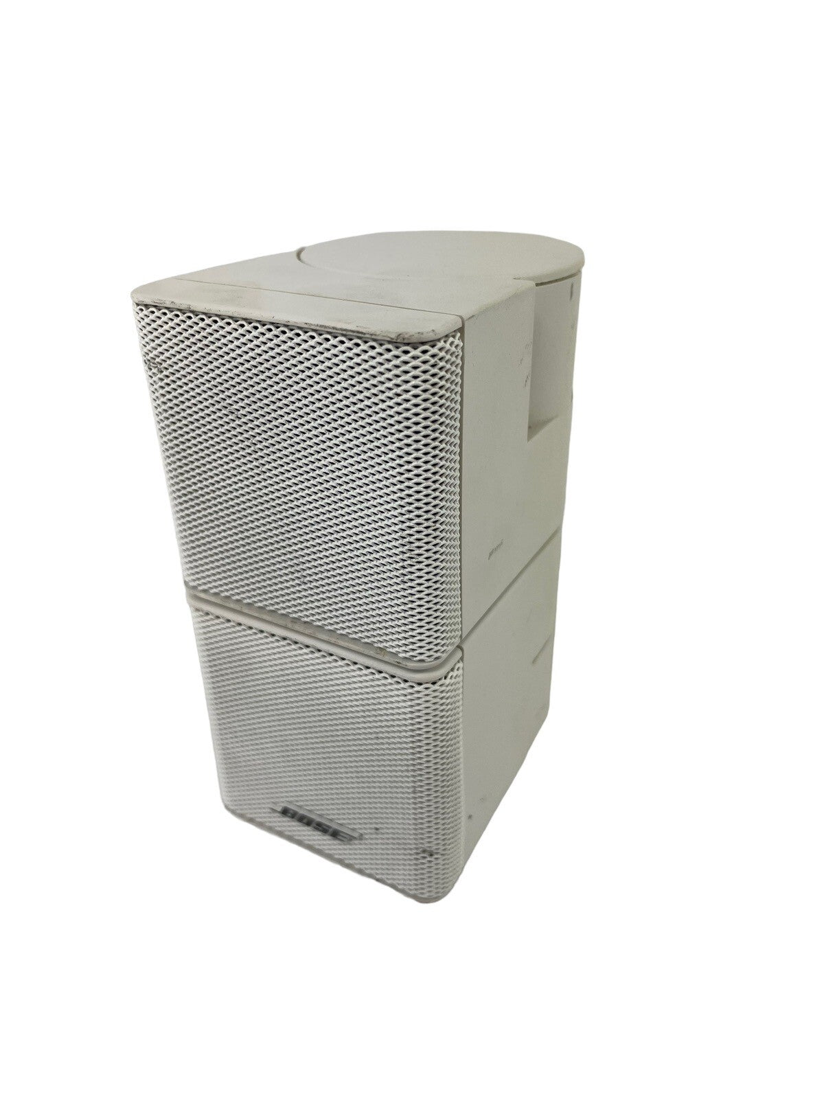 BOSE Lifestyle/Acoustimass Double Cube JEWEL Speakers WHITE