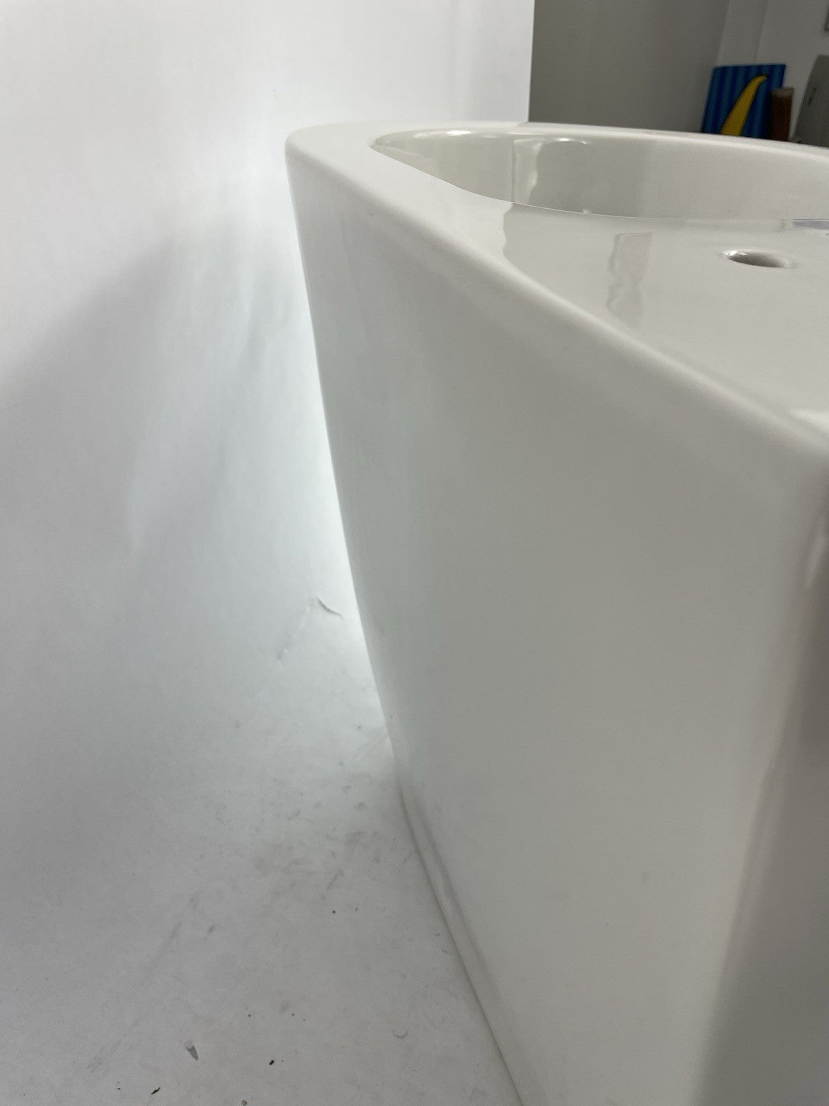 Laufen  Kartell Toilet 21 1/2" Dual Flush Wall Hung Rimless Water Closet Bowl