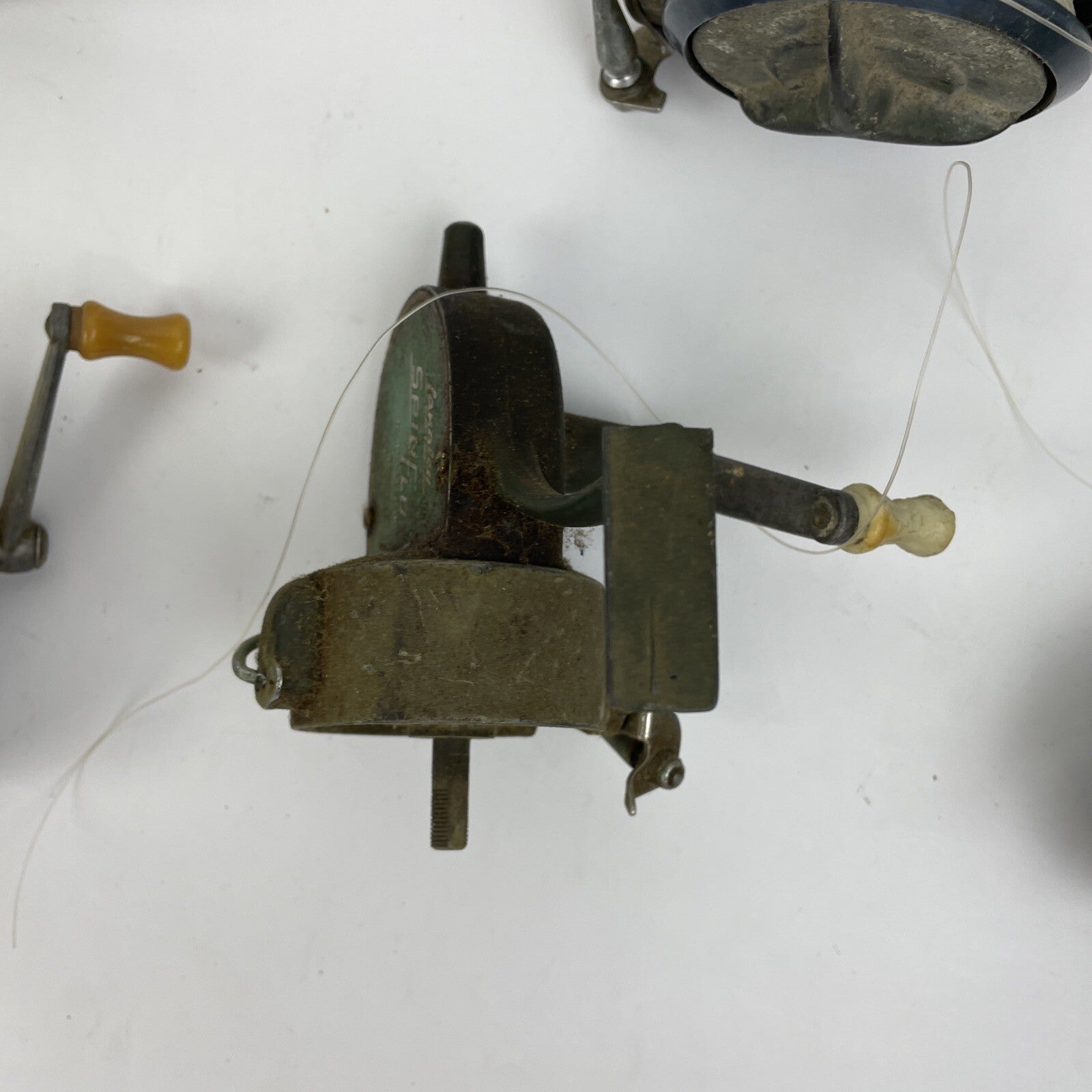 Vintage Spinning Reels - Lot of 7 x Langley SpinFlo Spinator Daiwa 7850 COMPAC95