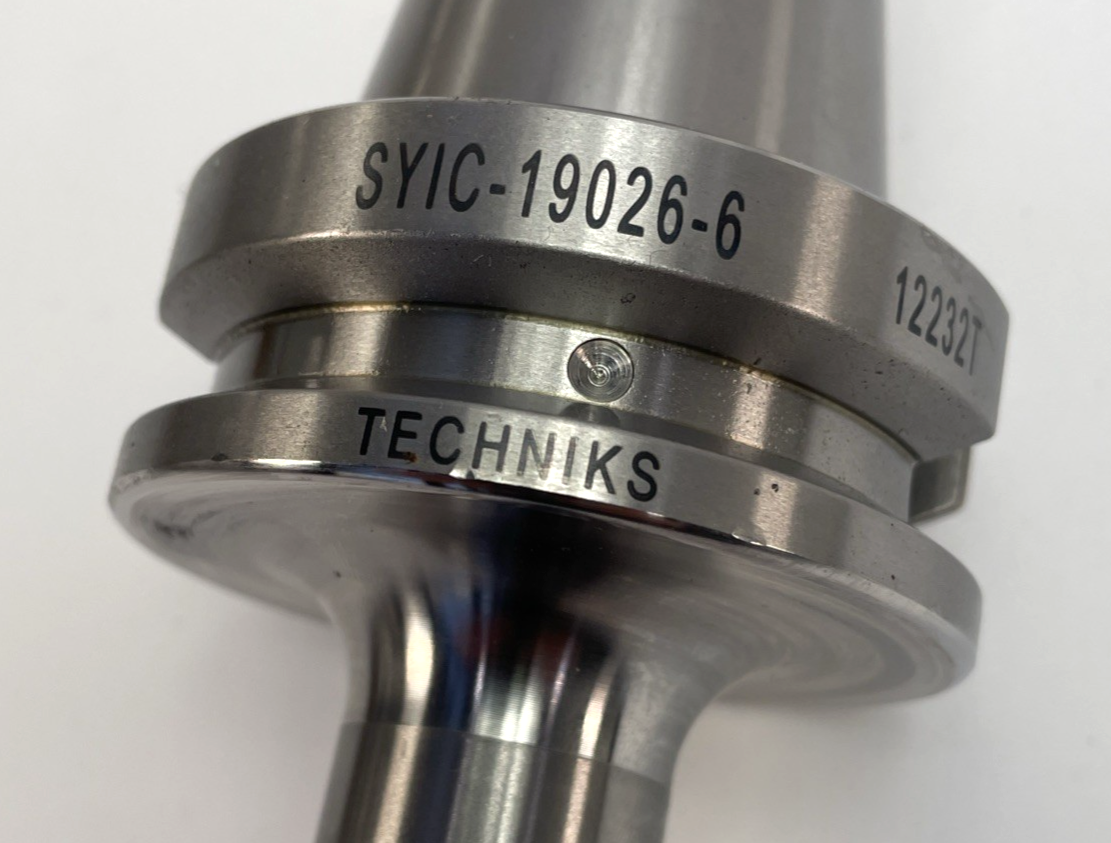 Techniks SYIC BT40 Shrink Fit Chuck Tool Holder 3/8" 6" Length 25000 RPM