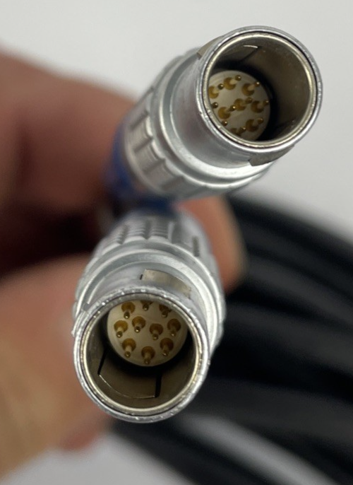 Lemo 8 pin FGG 1B FGG.1B FGG Male to Lemo FGG 1B FGG1B Male 8 Pin Cable 50'
