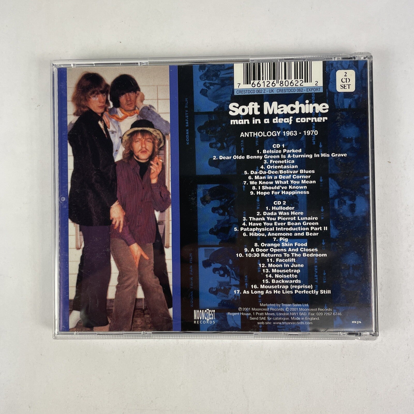 Soft Machine - Man in a Deaf Corner: Anthology 1963-1970 2 CD Set (2001)  #29