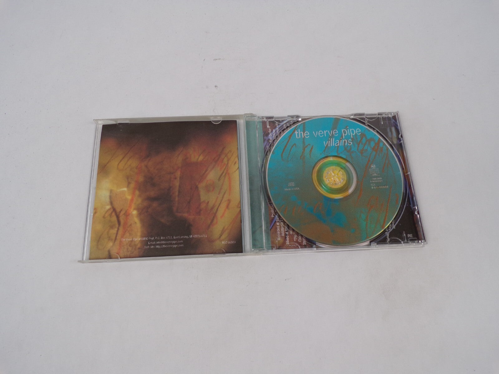 The Verve Pipe Villains Barely Drive You Mild Reverend Girl Cup Of Tea MyseCD#69